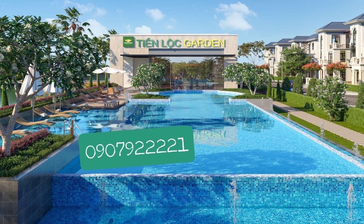DỰ ÁN SHOPHOUSE VÀ BIỆT THỰ VALERICH ho boi valerich tien loc garden - DỰ ÁN SHOPHOUSE VÀ BIỆT THỰ VALERICH