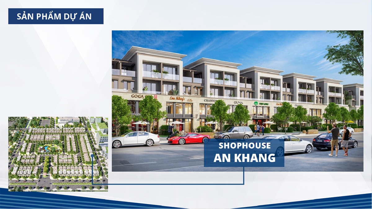 PHỐ THƯƠNG MẠI AN KHANG RESIDENCE shophouse an khang residence - PHỐ THƯƠNG MẠI AN KHANG RESIDENCE