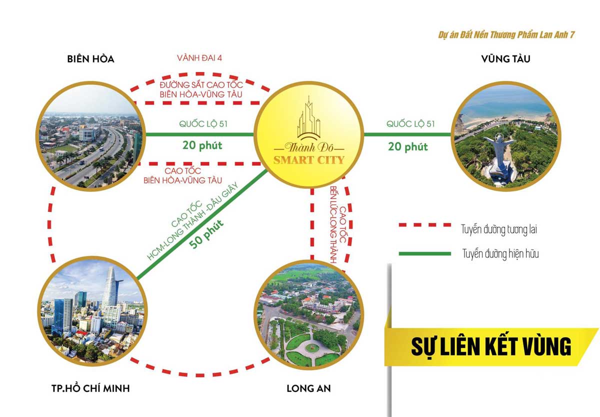 THÀNH ĐÔ SMART CITY tiện ích liên kết vùng Thành Đô Smart City - THÀNH ĐÔ SMART CITY