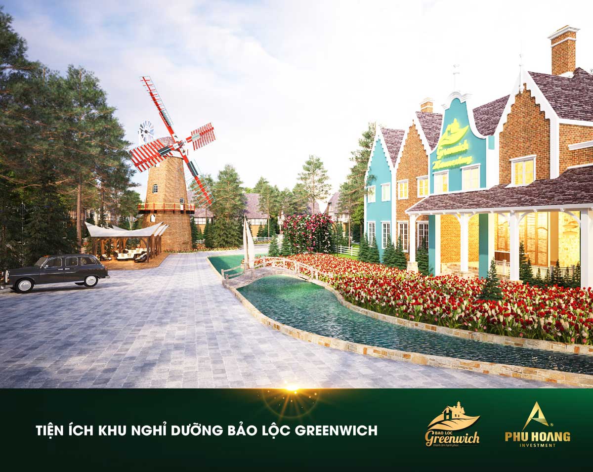 BẢO LỘC GREENWICH He thong tien ich noi khu Khu nghi duong Bao Loc Greenwich - BẢO LỘC GREENWICH