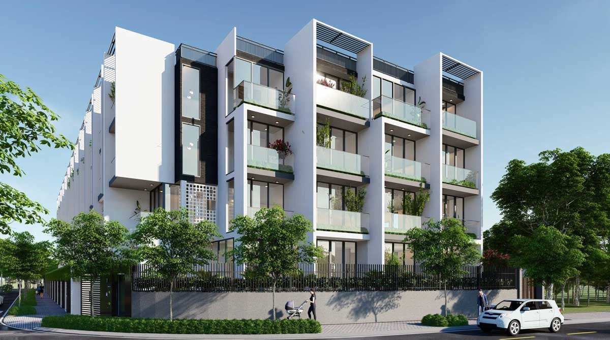 Phoi canh Nha pho Can goc A15 Precia Riverside Quan 2 - Precia Riverside