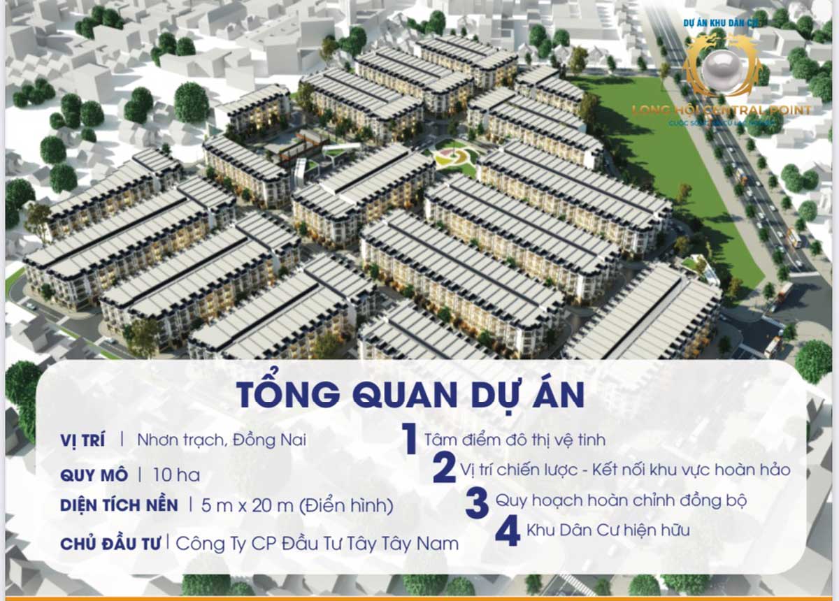Tong quan du an long hoi central point - LONG HỘI CENTRAL POINT