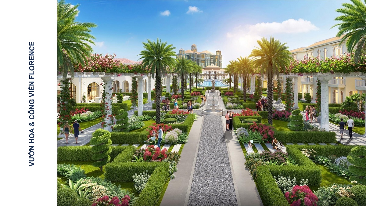 VUON HOA CONG VIEN FLORENCE - Habana Island Hồ Tràm