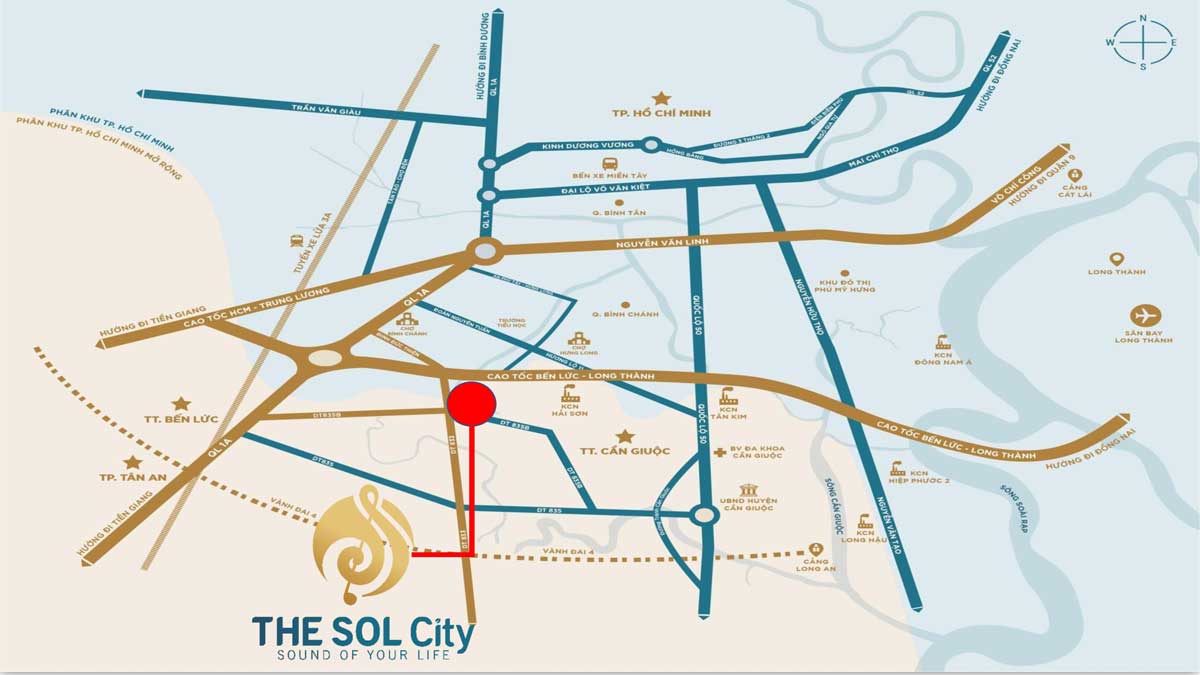 The Sol City Vi tri Du an The Sol City 2 - The Sol City