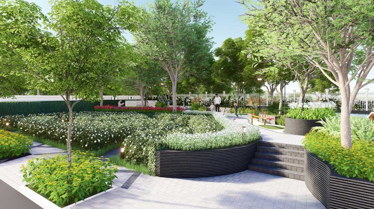 Vuon dao bo Precia Riverside Quan 2 - Precia Riverside