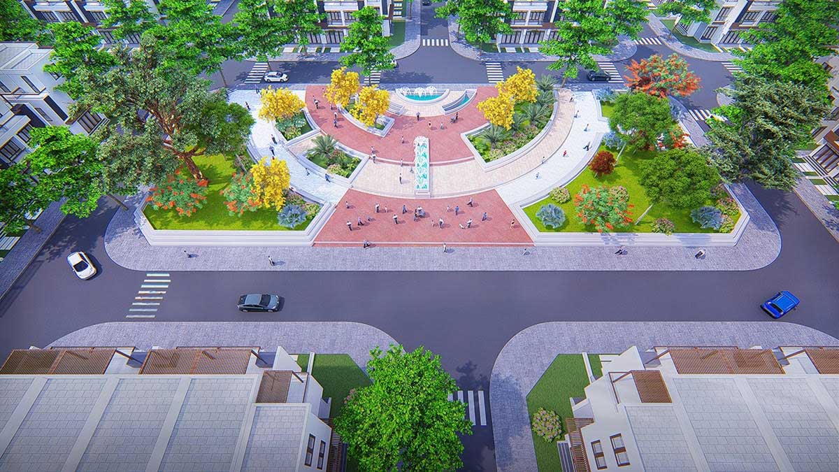 Fenix City Hậu Giang cong vien du an fenix city - Fenix City Hậu Giang