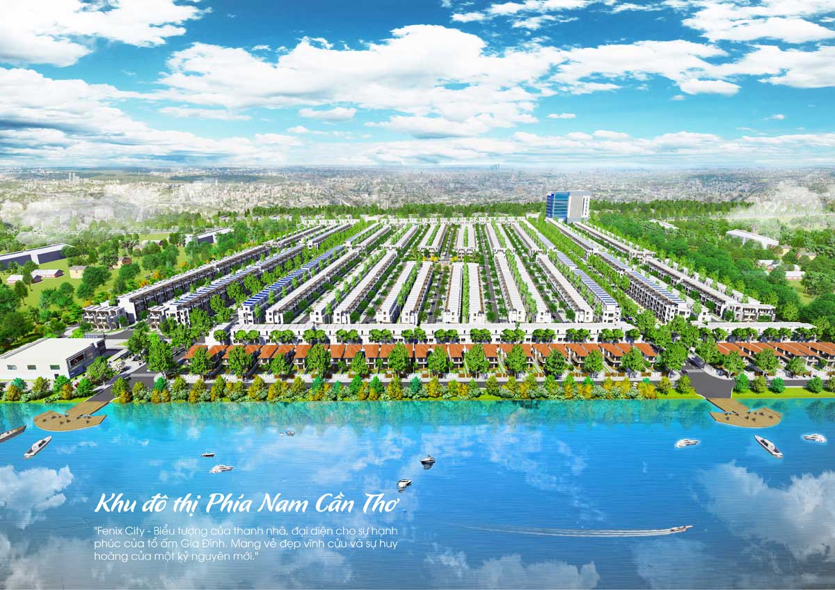Fenix City Hậu Giang du an fenix city song hau - Fenix City Hậu Giang