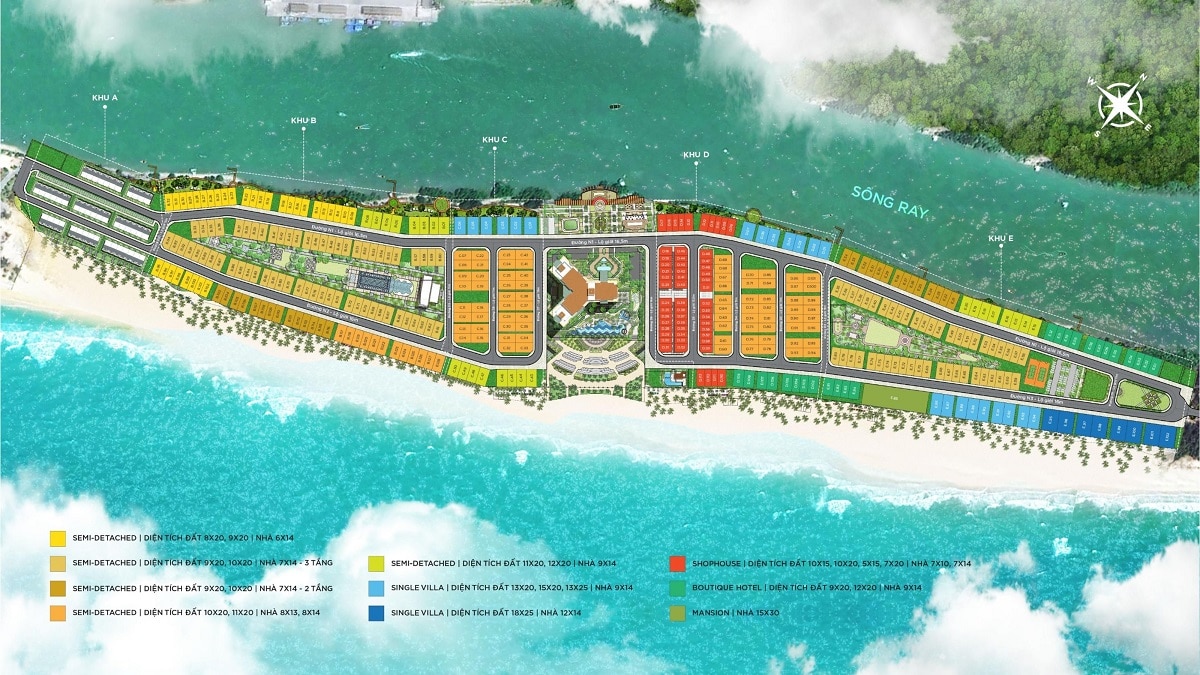 mat bang tong the phan khu habana island - Habana Island Hồ Tràm