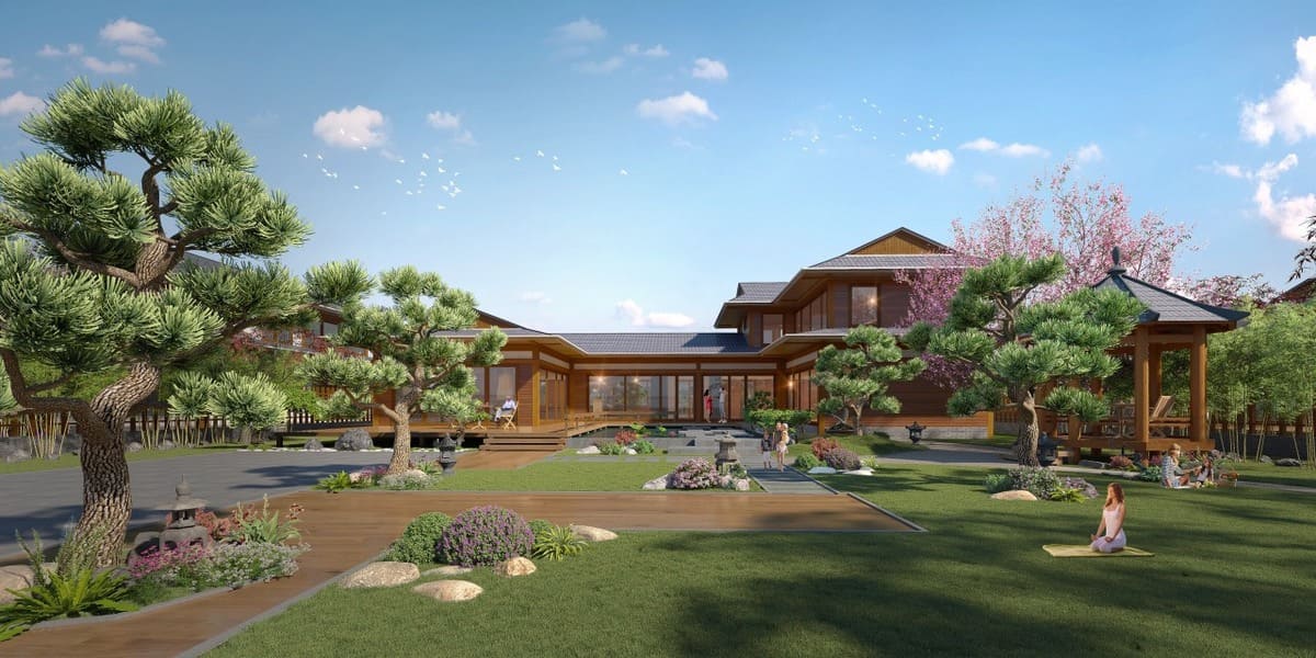 mau nha Kyoto Retreat bao loc phong cach nhat - BIỆT THỰ KYOTO RETREAT BẢO LỘC