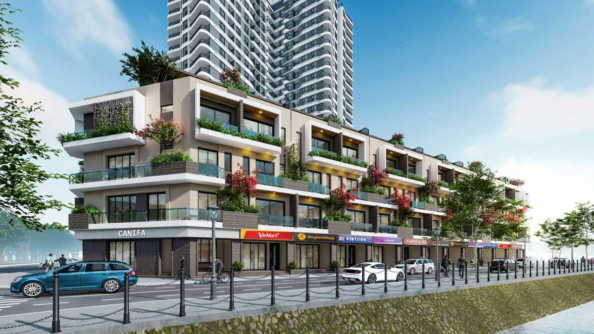 nha pho thuong mai du an hacom mall ninh thuan - HACOM MALL PHAN RANG THÁP CHÀM NINH THUẬN